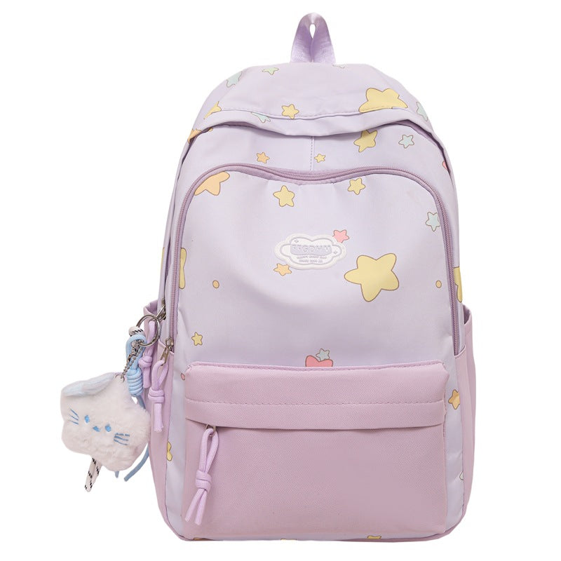 Stylischer Rucksack Skanto mit Sternenprint