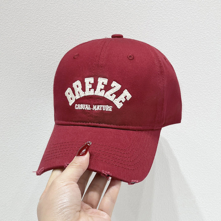 Herren Freizeit Baumwollkappe im Used-Look Skanto