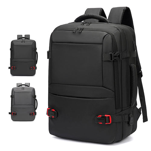Multifunktionaler Laptop-Rucksack mit wasserabweisendem Design und ergonomischen Gurten Skanto