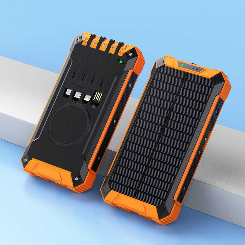 Tragbare Solar-Powerbank Skanto