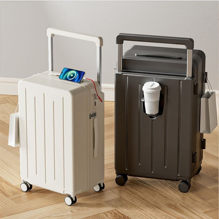 Hartschalenkoffer mit integrierter USB-Ladefunktion Skanto