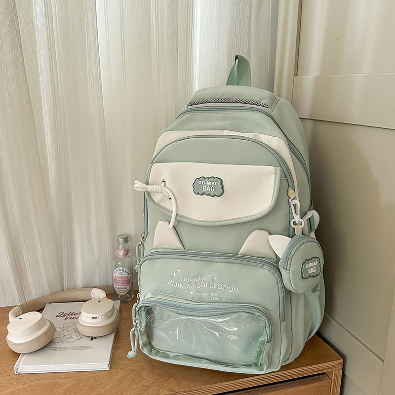 Skanto Verspielter Schulrucksack mit mehreren Fächern