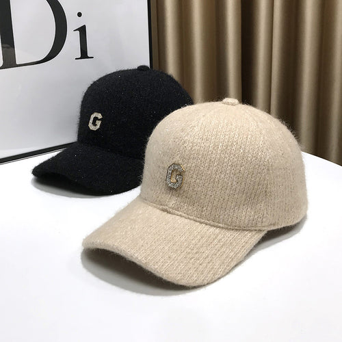 Damen Elegante Strukturierte Fleece Baseball Cap Skanto