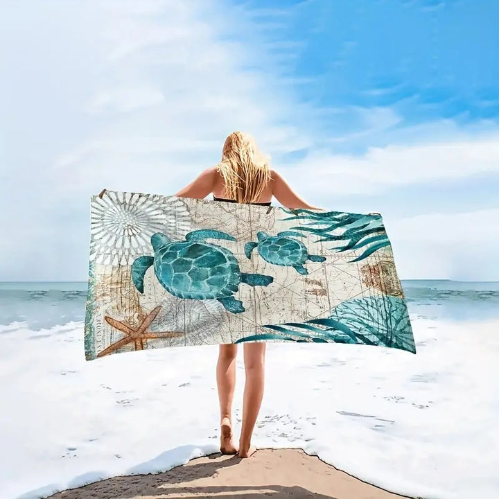 Strandtuch mit kreativem Dollar-Design Skanto