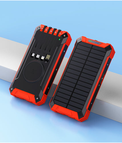 Tragbare Solar-Powerbank Skanto