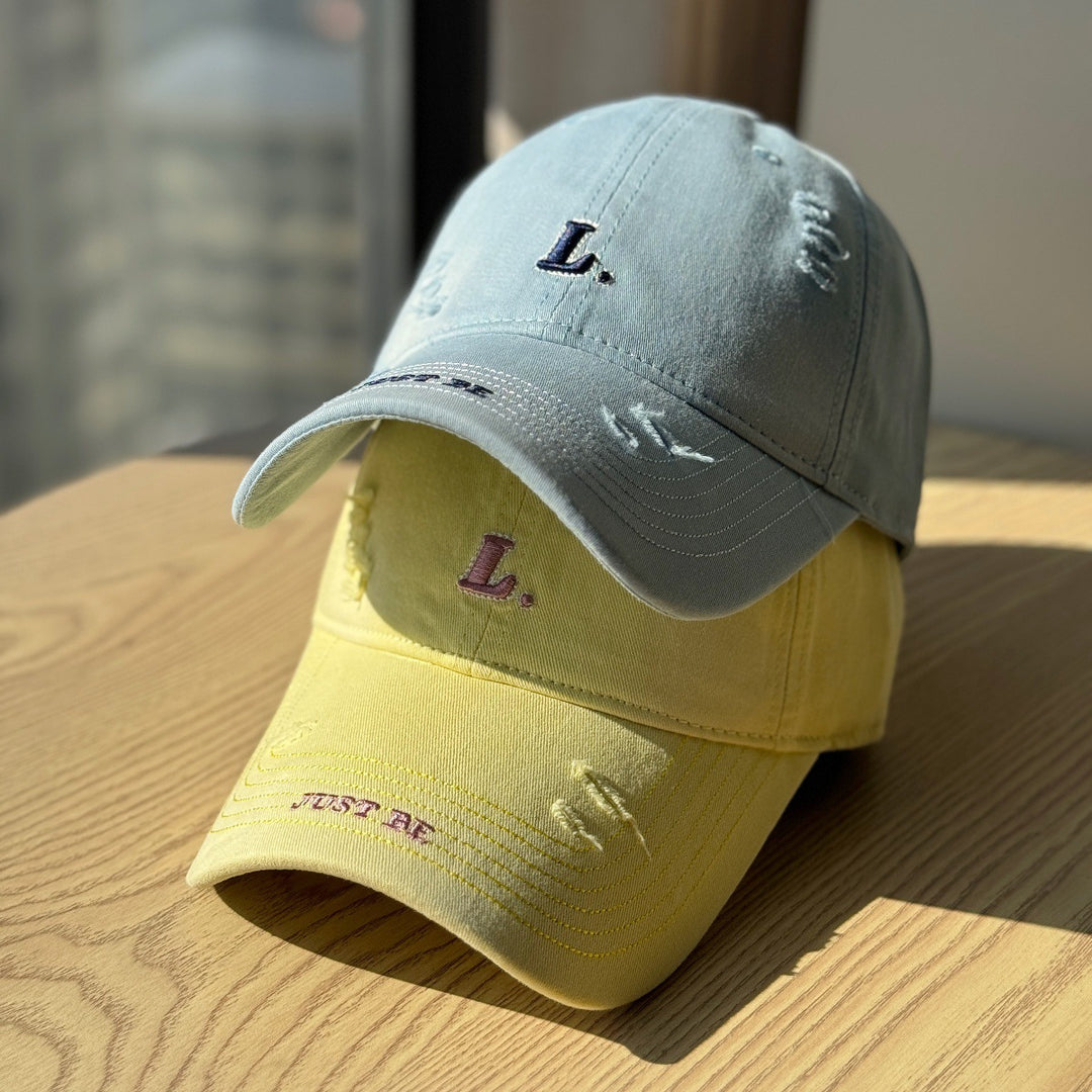 Damen Baseball Cap aus Baumwolle im Used-Look Skanto
