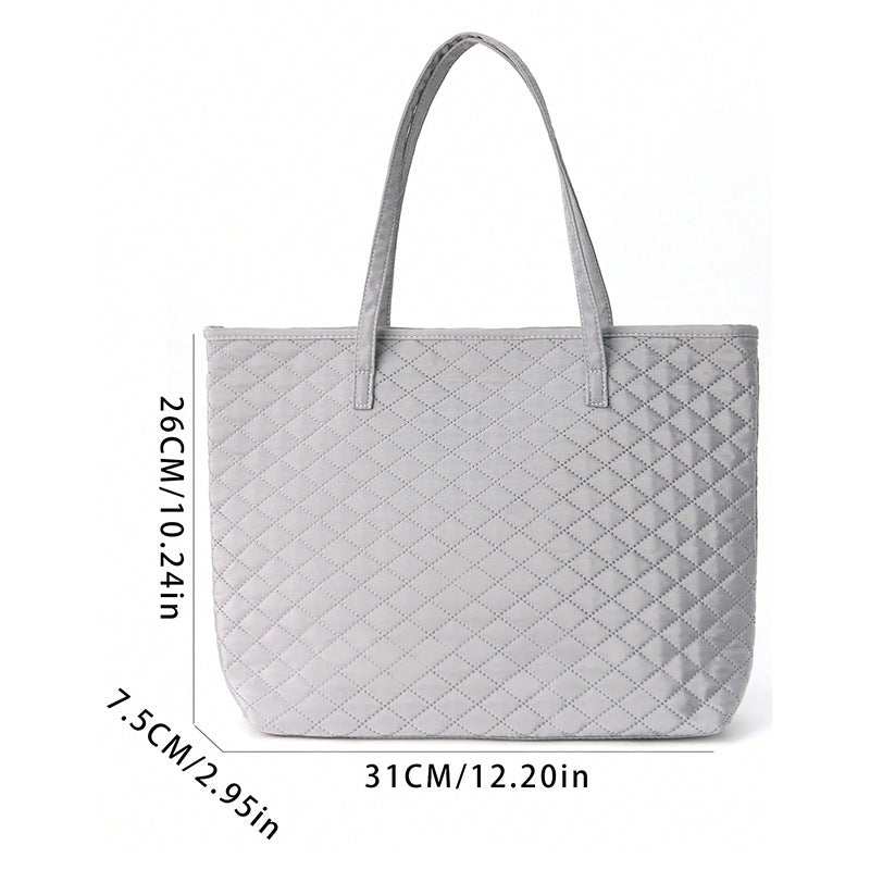 Moderne Handtasche aus strukturiertem Material Skanto