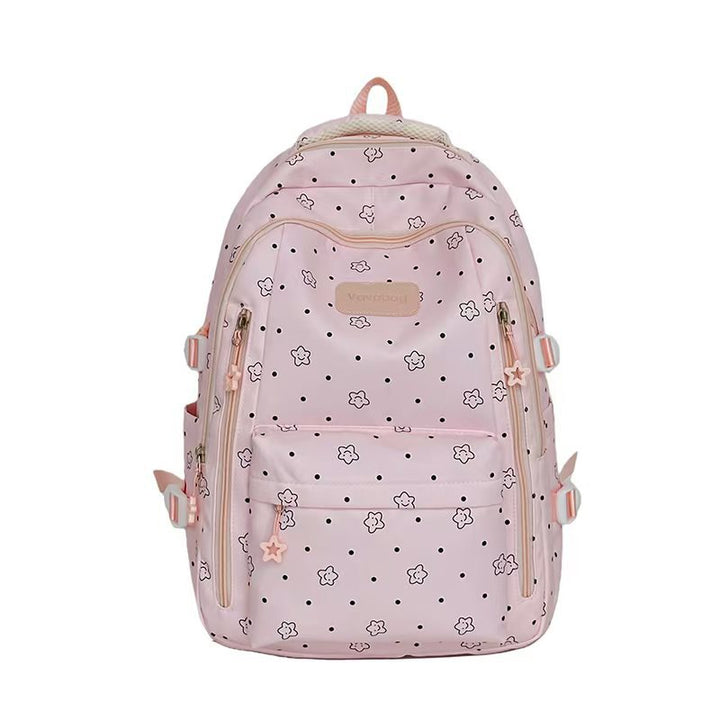 Schultasche mit Cartoon-Illustration Skanto