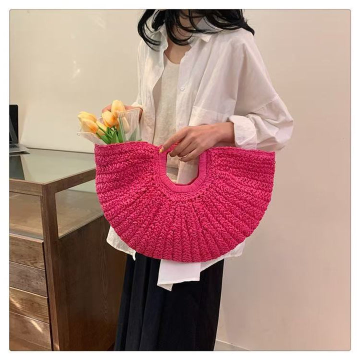 Moderne und handgefertigte gerippte Tasche Skanto