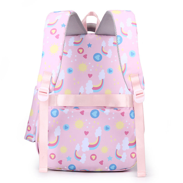 Stylische Schultasche mit abnehmbarem Zubehör Skanto