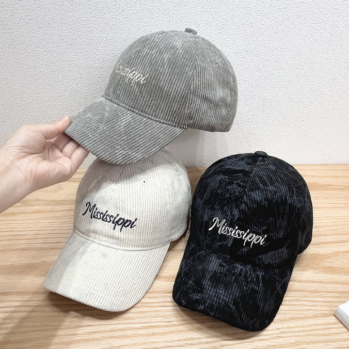 Cord-Visor-Kappe für Damen Skanto