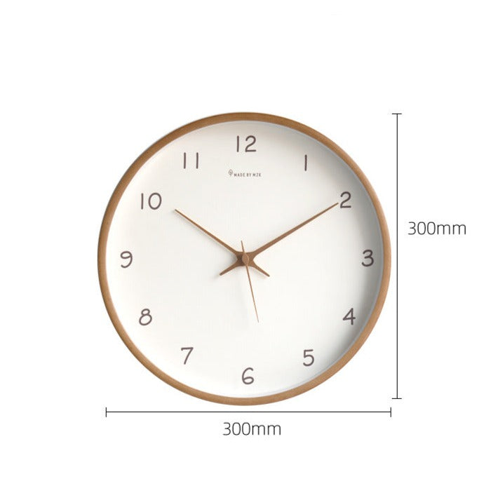 Skanto | TimberClock – Analoge Massivholzuhr