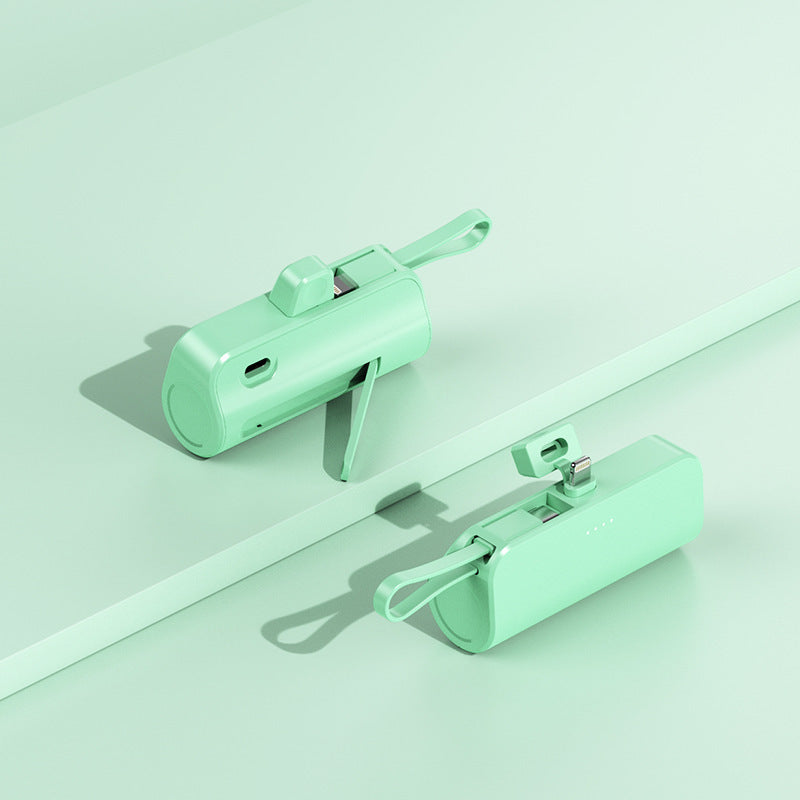 Tragbare Powerbank mit integriertem Multifunktions-Ladekabelsystem Skanto