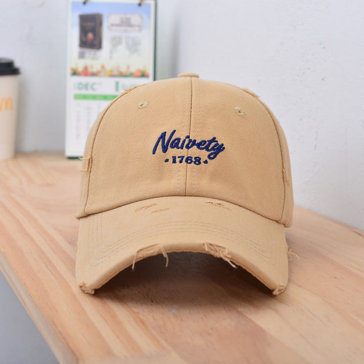 Herren Vintage Baumwoll-Baseballkappe im Used-Look Skanto
