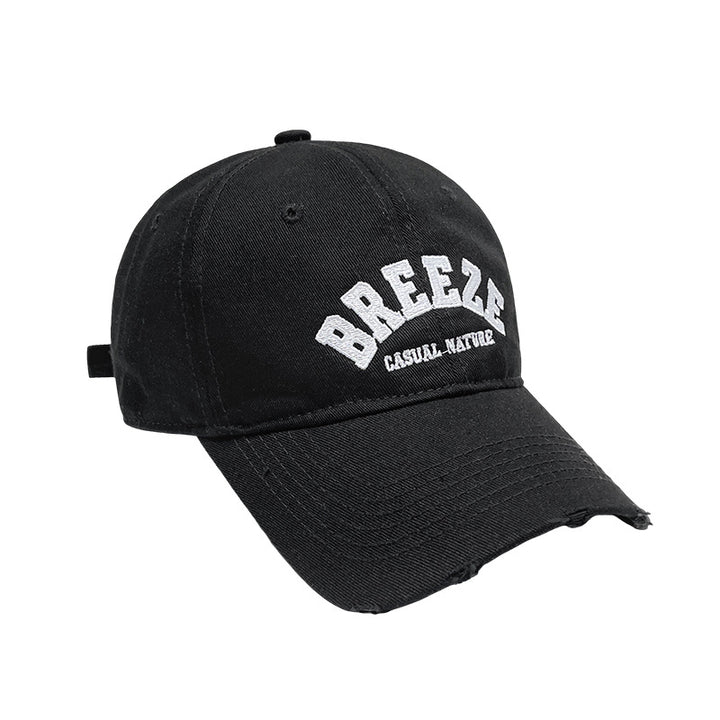 Herren Freizeit Baumwollkappe im Used-Look Skanto