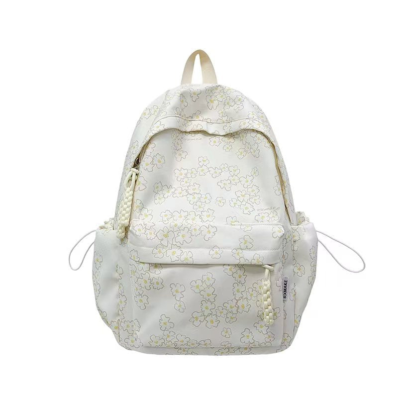 Kleiner Rucksack mit Blumendruck Skanto