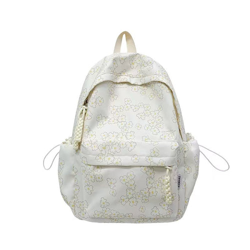 Kleiner Rucksack mit Blumendruck Skanto
