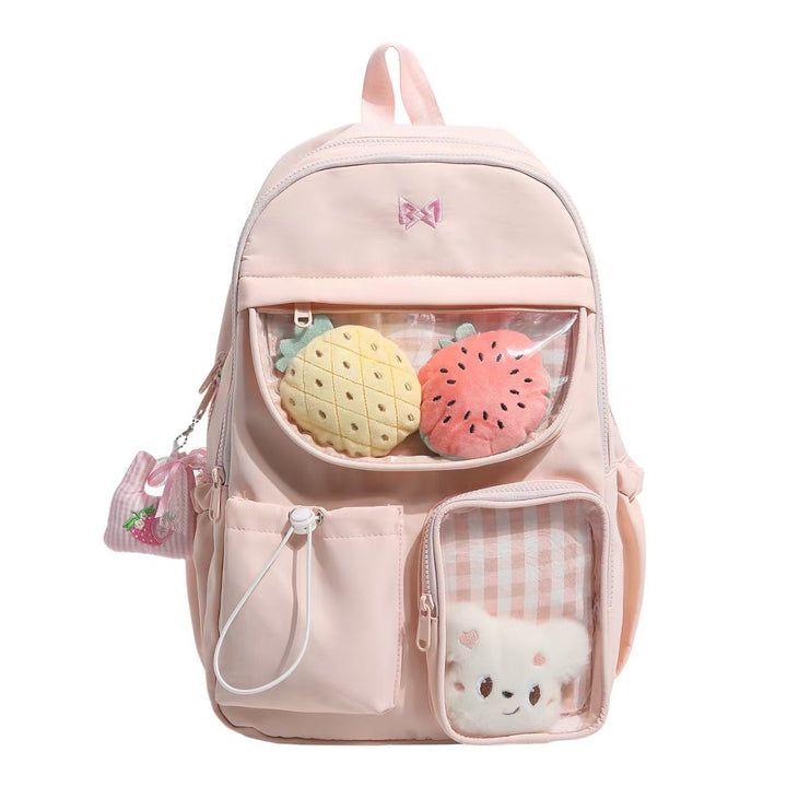 Rucksack Skanto mit transparenter Vordertasche