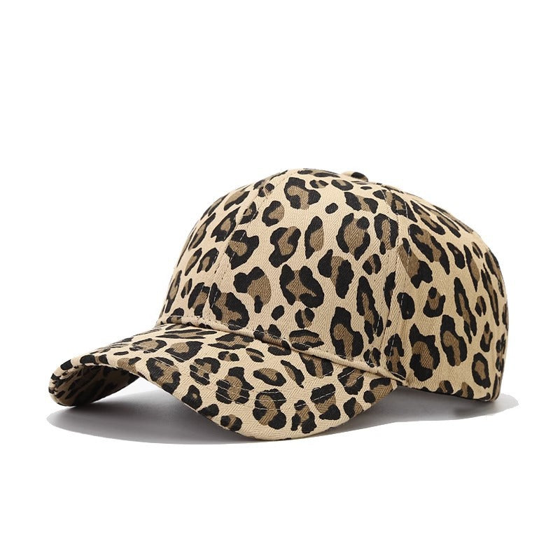 Damen-Baseballkappe mit Animal-Print Skanto