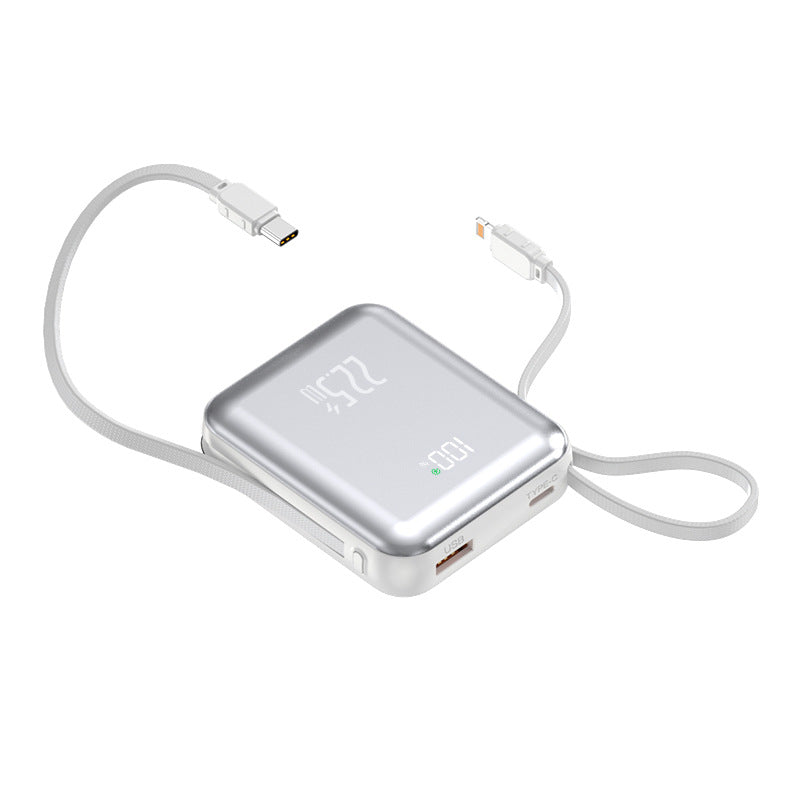 Multifunktionale Powerbank mit Digitalanzeige Skanto