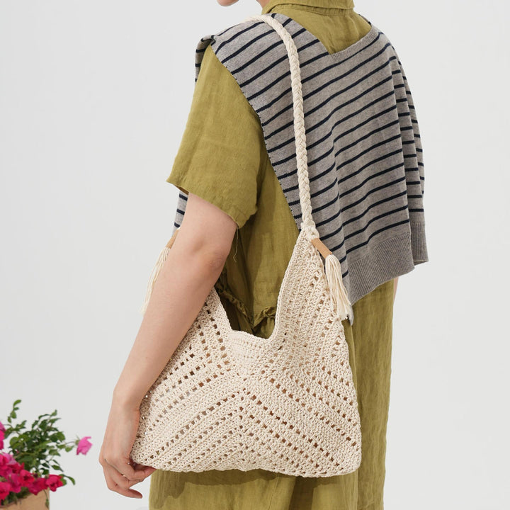Handgemachte Makramee Tasche Skanto
