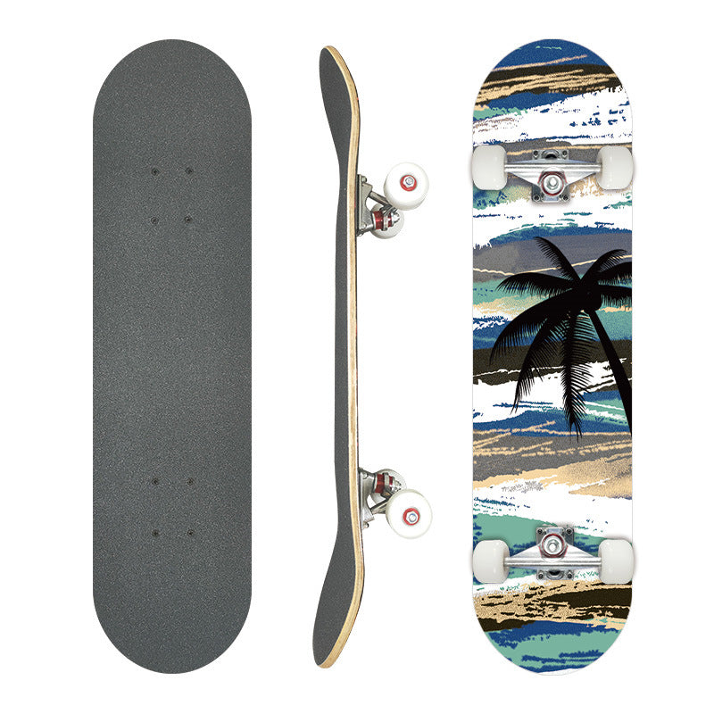 Grafisches Künstlerisches Skateboard Skanto