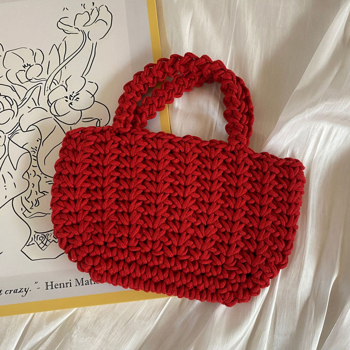 Handgemachte Häkelhandtasche Skanto