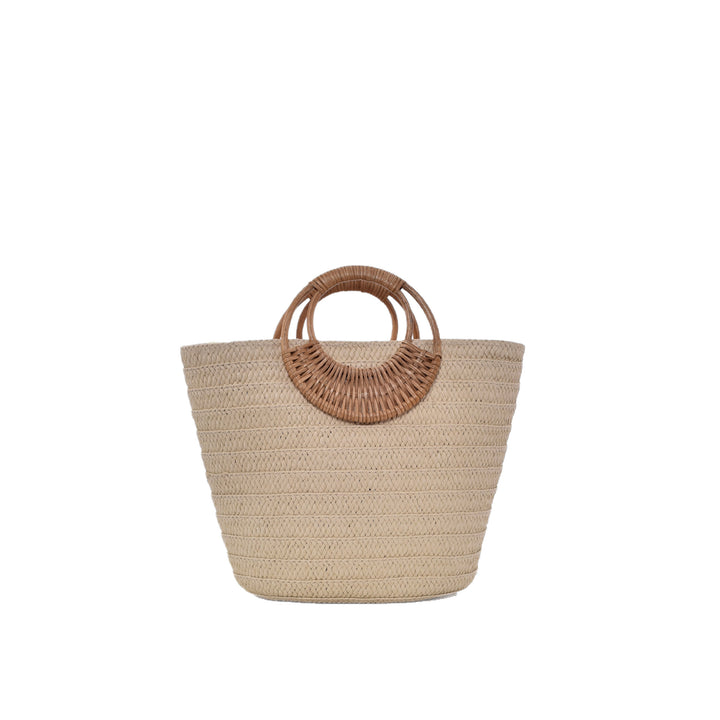 Handtasche mit geflochtenem Griff Skanto