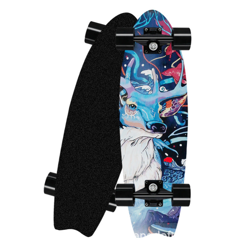 Surf-inspiriertes Mini-Cruiser-Skateboard Skanto