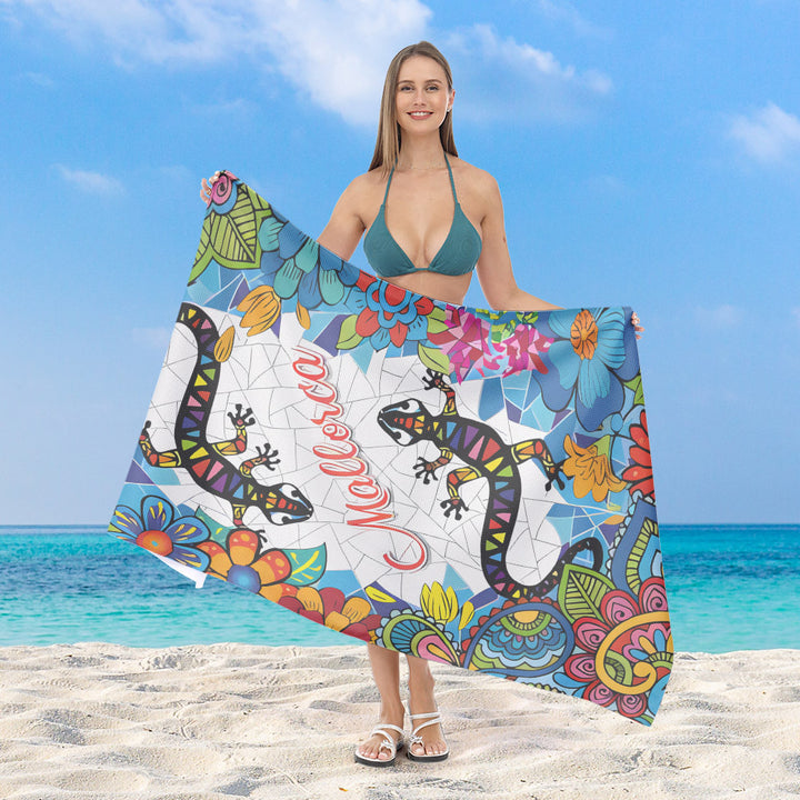 Strandtuch mit einzigartigem Unterwassermotiv Skanto