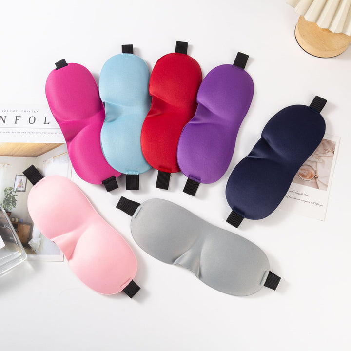 Unisex Skanto Anatomische Schlafmaske mit konturierten Augenmuscheln, leichtem Schaumstoffkern und elastischem Komfortband Skanto