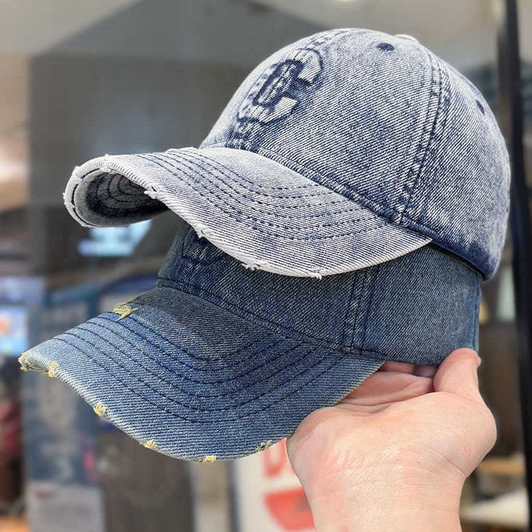 Baseballkappe aus Denim im Used-Look für Herren Skanto 1784188308