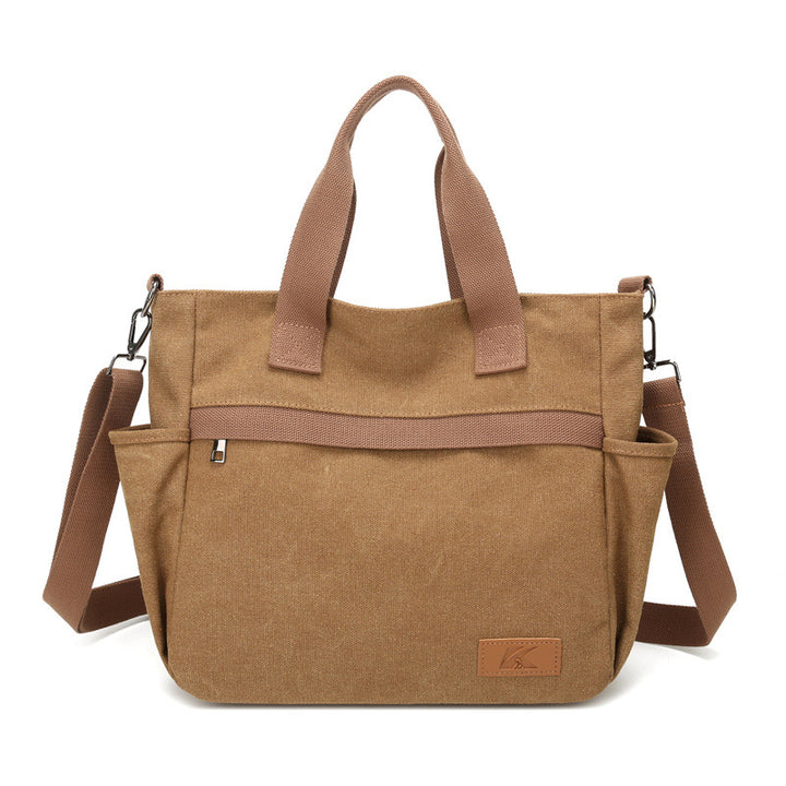Vielseitige Alltagsschultertasche mit mehreren Fächern Skanto