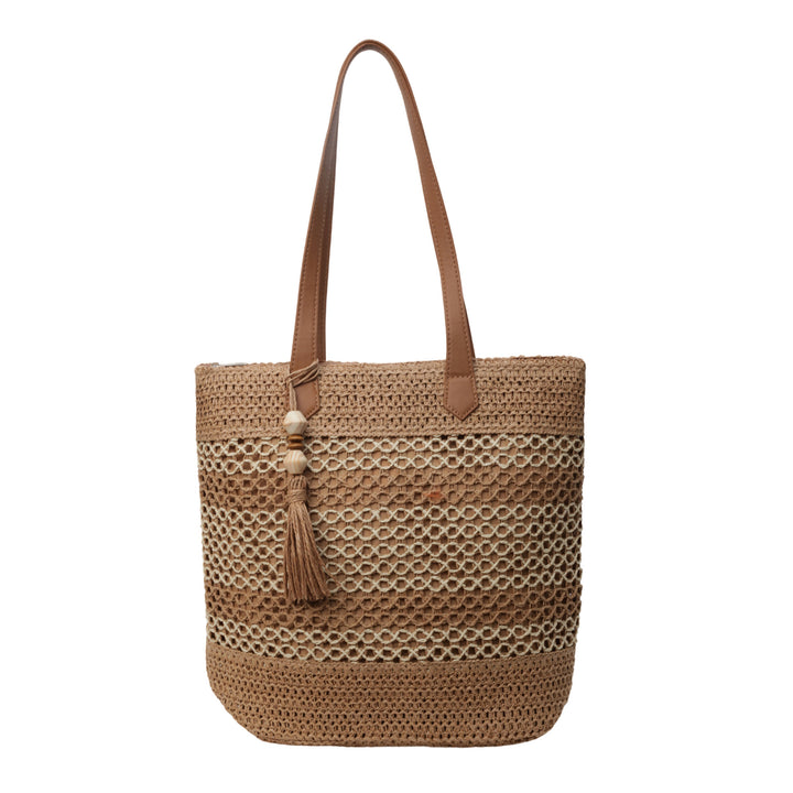 Handtasche im rustikalen Wellendesign Skanto