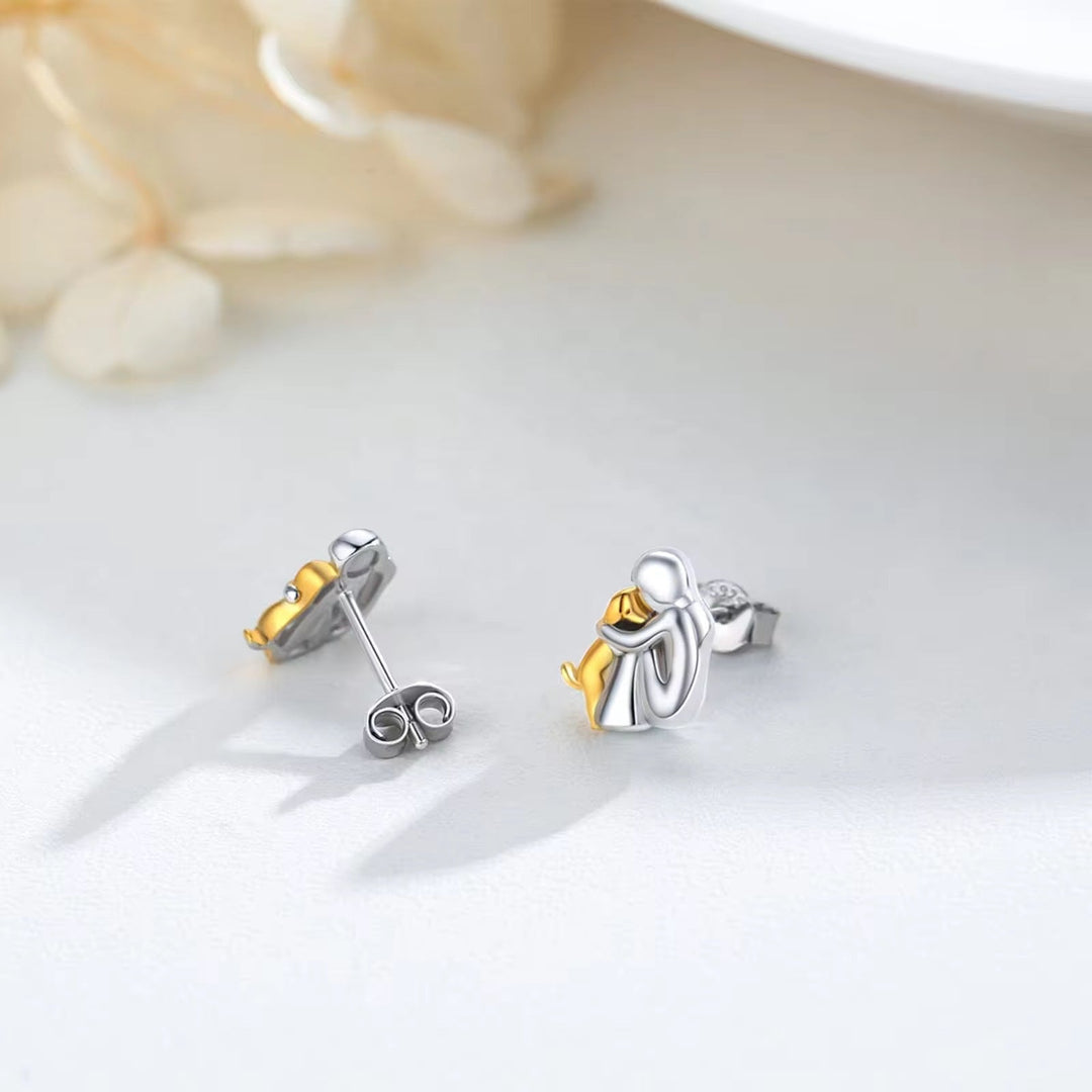 Skanto | PawHeart Halskette – Schmuck für Hundeliebhaber mit Pfotenabdruck