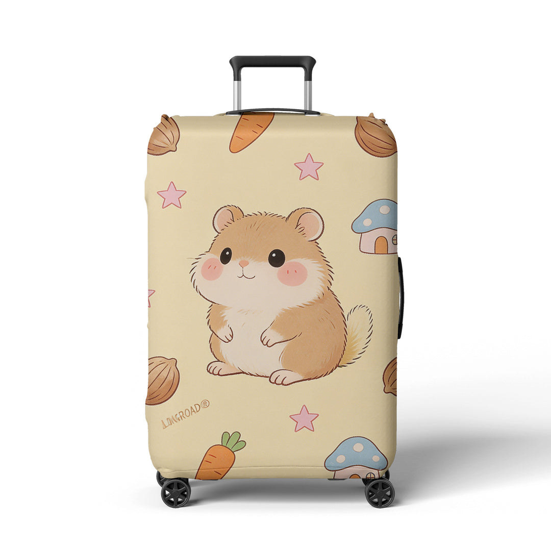 Damen Kofferhülle mit niedlichem Corgi-Design Skanto