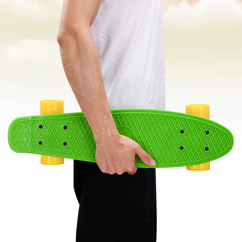 Kompaktes Cruiser Skateboard Skanto