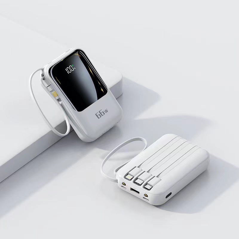 Multifunktionale Powerbank mit digitaler Ladeanzeige Skanto