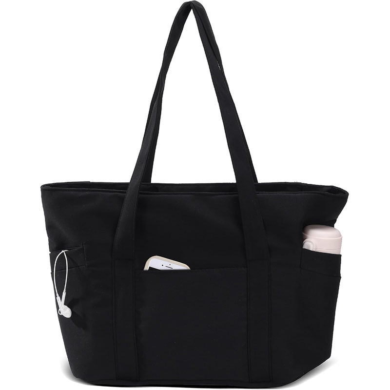 Praktische Alltagshandtasche mit multifunktionalen Fächern Skanto