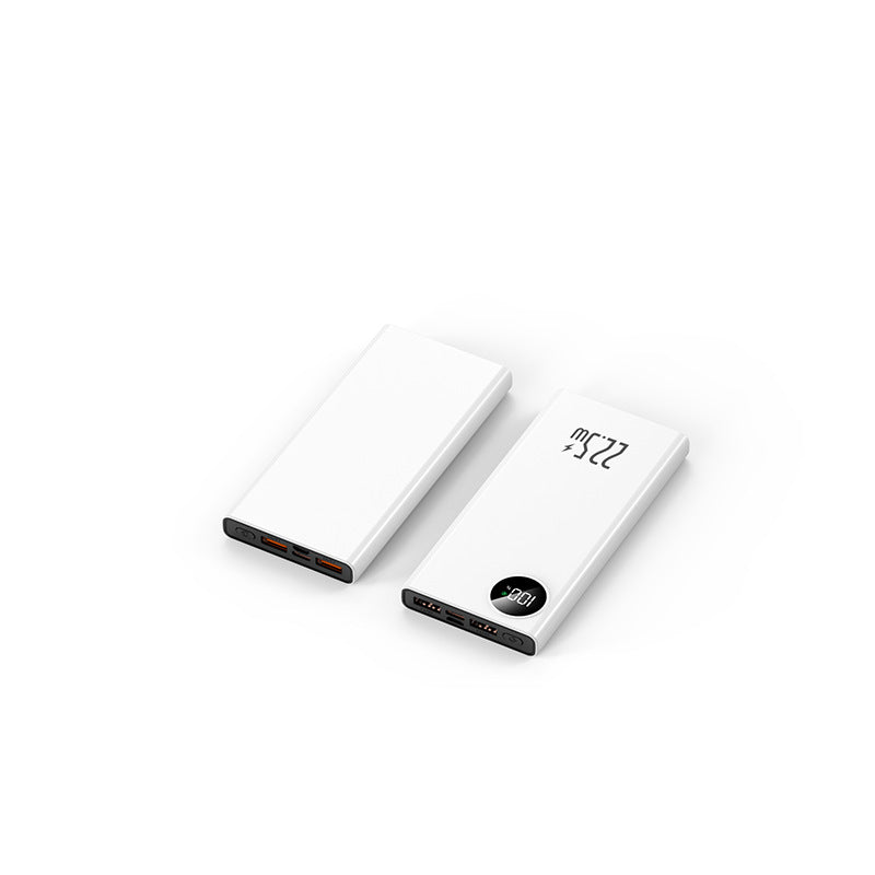 Kompakte Powerbank mit digitalem Ladefeld und Schnellladefunktion Skanto