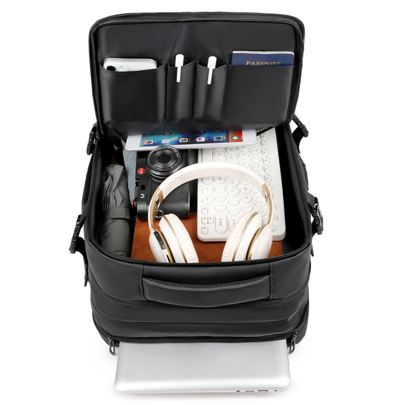 Eleganter Laptop-Rucksack mit innovativem Stauraum und praktischen Fächern Skanto