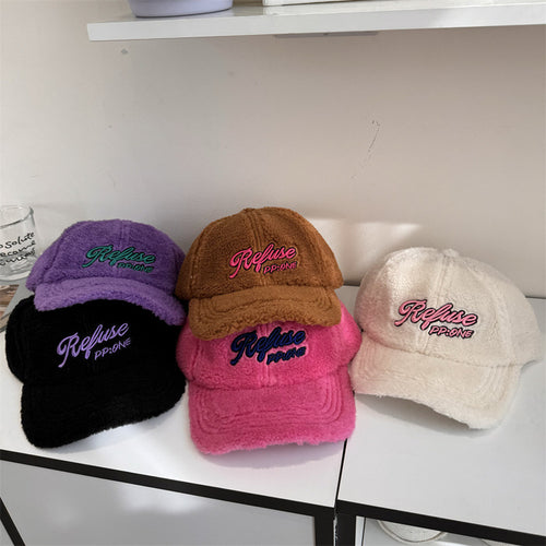 Damen Baseballkappe mit flauschiger Textur Skanto