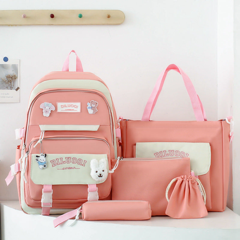 Vielseitiger Schulrucksack Skanto mit mehreren Taschen