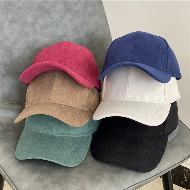 Klassische Herren-Cap mit Wildleder-Optik Skanto