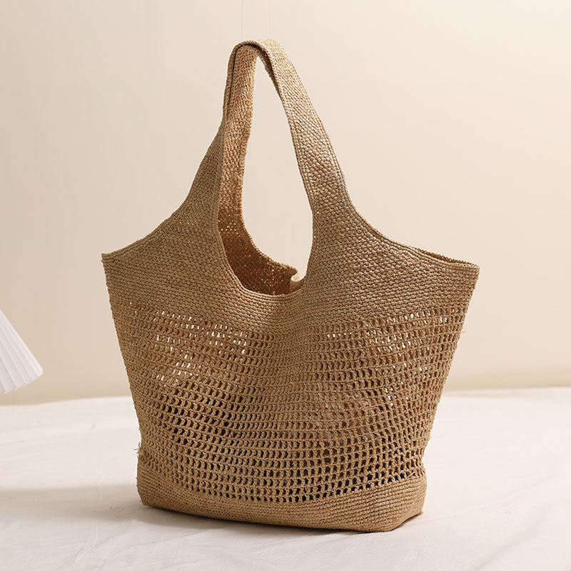 Handgefertigte Netztasche aus nachhaltigem Material Skanto