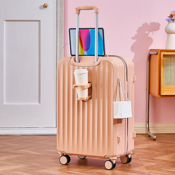 Unisex Innovativer Hartschalen-Reisekoffer Skanto