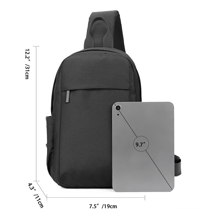 Kompakter schlanker Sling-Rucksack Skanto