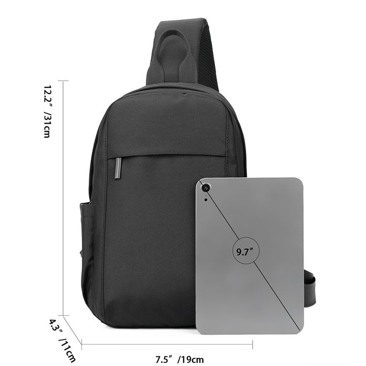 Kompakter schlanker Sling-Rucksack Skanto