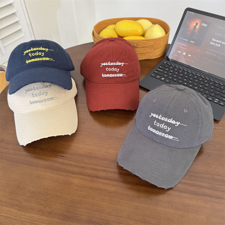 Damen Cap mit Grafik im Used-Look Skanto