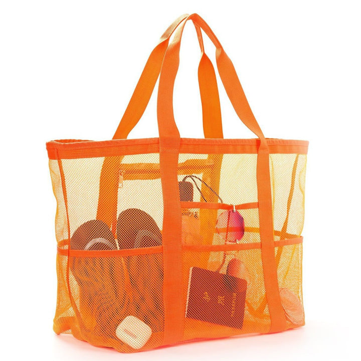 Praktische Strandtasche im Mesh-Design Skanto